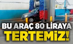 Bu araç 80 liraya tertemiz!