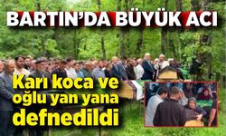 Bartın'da büyük acı...Yan yana 3 cenaze