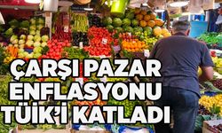 Çarşı pazar enflasyonu TÜİK’i katladı