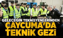 Çaycuma'da geleceğin teknisyenlerinden teknik gezi