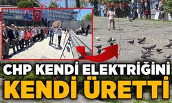 CHP kendi elektriğini kendi üretti