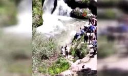 Dede ile torunu fotoğraf çektirirken Ihlara Vadisi Melendiz Çayı’na düştü