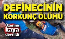 Kaçık kazı yaparken feci şekilde can verdi