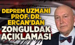 Deprem uzmanı Prof. Dr. Ercan'dan Zonguldak açıklaması