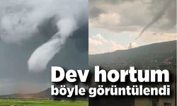 Dev hortum böyle görüntülendi