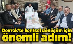 Devrek’te kentsel dönüşüm için önemli adım!