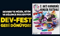Devrek’te müzik, ritim ve eğlence buluşuyor: Dev-Fest geri dönüyor!