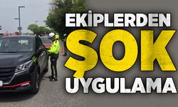 Ekiplerden şok uygulama