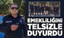 Emekliliğini telsizle duyurdu