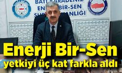 Enerji Bir-Sen Batı Karadeniz Şubesi yetkiyi üç kat farkla aldı