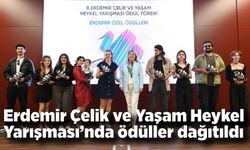 Erdemir Çelik ve Yaşam Heykel Yarışması’nda ödüller sahiplerini buldu