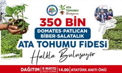Ereğli’de 350 bin Ata Tohumu Fidesi dağıtılacak