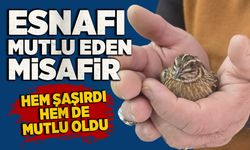Esnafı mutlu eden misafir: Hem şaşırdı hem de mutlu oldu