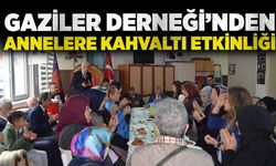 Gaziler Derneği’nden annelere kahvaltı etkinliği