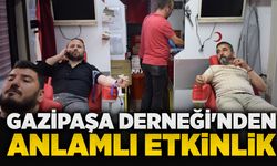 Gazipaşa Derneği'nden anlamlı etkinlik