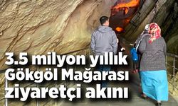 3.5 milyon yıllık Gökgöl Mağarası ziyaretçi akınına uğruyor