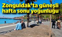 Zonguldak’ta güneşli hafta sonu yoğunluğu