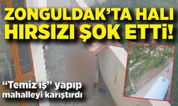 Zonguldak’ta halı hırsızı şok etti: “Temiz iş” yapıp mahalleyi karıştırdı