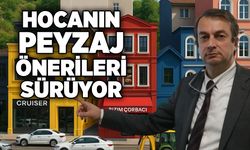 Hocanın peyzaj önerileri sürüyor