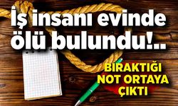 Evinde ölü bulunan İshak Umuç’un bıraktığı not ortaya çıktı!