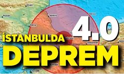 Deprem! 4.0 büyüklüğünde