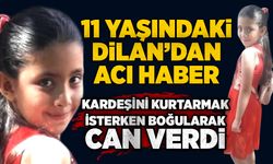 Kardeşini kurtarmak isterken boğularak hayatını kaybetti