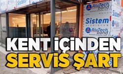 Kent içinden servis şart