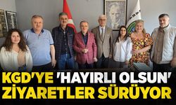 KGD'ye 'Hayırlı olsun' ziyaretler sürüyor