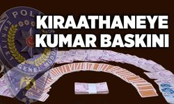 Kıraathaneye kumar baskını