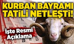 Kurban Bayramı tatili netleşti! Kaç gün olacak? İşte resmi açıklama
