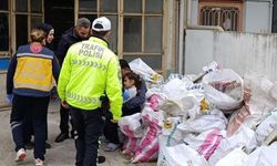 1. kattan düşen çocuğu moloz dolu çuvallar korudu