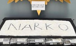 4 kilo 200 gram metamfetamin ele geçirildi
