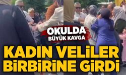 Okulda büyük kavga: Kadın veliler birbirine girdi