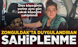 Zonguldak’ta duygulandıran sahiplenme: Ölen köpeğinin yerine aynı gün sokak köpeğini sahiplendi