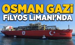 Türkiye'nin ilk yüzer gaz üretim platformu Osman Gazi Filyos Limanı'nda
