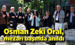 Osman Zeki Oral, vefatının 13. yılında mezarı başında anıldı