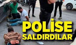 Durdurulan araçtaki şahıslar polise saldırdı: 2 yaralı, 3 gözaltı