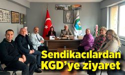 Sendikacılardan KGD’ye ziyaret
