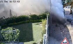 Su borusu bomba gibi patladı, site savaş alanına döndü