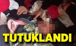 Bazada yakalandı, tutuklandı