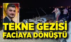Tekne gezisi faciaya dönüştü: Genç adam gölde kayboldu