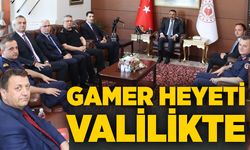 Vali Hacıbektaşoğlu Gamer heyetini kabul etti