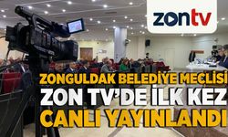 Zonguldak Belediye Meclisi ZON TV’de ilk kez canlı yayınlandı
