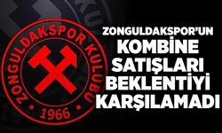 Zonguldakspor’un kombine satışları beklentiyi karşılamadı