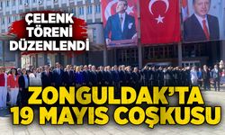 Zonguldak’ta 19 Mayıs coşkusu: Çelenk töreni düzenlendi