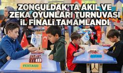 Zonguldak’ta Akıl ve Zeka Oyunları Turnuvası İl finali tamamlandı