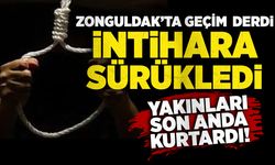 Zonguldak’ta ekonomik sıkıntı intihara sürükledi: Son anda kurtarıldı!