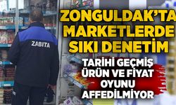 Zonguldak’ta marketlerde sıkı denetim: Tarihi geçmiş ürün ve fiyat oyunu affedilmiyor