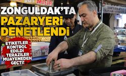Zonguldak’ta pazaryeri denetimi: Etiketler kontrol edildi, teraziler muayeneden geçti!
