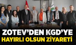 ZOTEV’den KGD’ye hayırlı olsun ziyareti